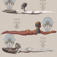 Load image into Gallery viewer, Mind The Gap Wallpaper Egyptum Taupe WP20193