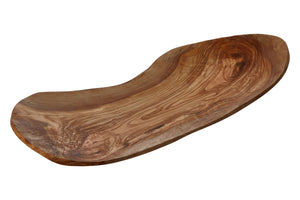 Olive Wood Curved Fruit Tray