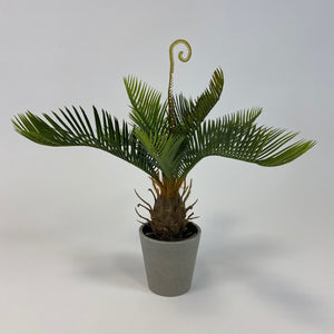 Faux Potted Cycad Plant