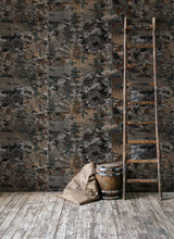Load image into Gallery viewer, Mind The Gap Wallpaper Camo Brown WP20202

