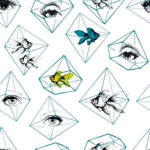 Mind The Gap Wallpaper Fish Eye WP20083