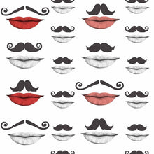 Load image into Gallery viewer, MTG Wallpaper Moustache and Lips WP20084
