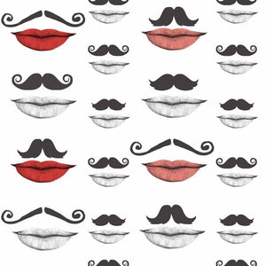 MTG Wallpaper Moustache and Lips WP20084